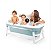 Banheira Dobravel Extra Grande Baby Pil Azul BNXGA - Imagem 4