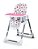 Cadeira Alta de Alimentação infantil Cherry baby Style Rosa 66212 - Imagem 1