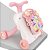 Andador Didatico E Mesinha 2 Em 1 Baby Style Rosa 5219 - Imagem 5