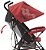 Carrinho de Bebe Umbrella Vermelho Baby Style 80122 - Imagem 2