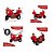 Mini Moto Elétrica Infantil 6V Vermelha 18W Importway BW002V - Imagem 2