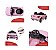 Mini Carro Elétrico Infantil com Controle Remoto 6V Rosa Importway BW007RS - Imagem 3