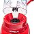 Liquidificador Turbo Power L-99 FR 2,2L Com Filtro 3 Velocidades 500w Vermelho Mondial 220v - Imagem 7