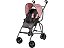 Carrinho de Bebê Galzerano Capri Grafite Rosa 1006GRR - Imagem 1