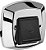 Acabamento De Descarga Classica Preta Chrome Docol 1500057 - Imagem 2