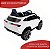Mini Carro Elétrico Infantil com Controle Remoto e Som Branco Importway BW029BR - Imagem 7