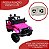 Mini Carro Elétrico Infantil com Controle Remoto 12V Jeep Rosa Importway BW028RS - Imagem 5
