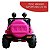 Mini Carro Elétrico Infantil com Controle Remoto 12V Jeep Rosa Importway BW028RS - Imagem 4
