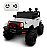 Mini Carro Elétrico Infantil com Controle Remoto 12V Jeep Branco Importway BW028BR - Imagem 1