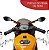 Mini Moto Elétrica Infantil 6V Laranja com Luzes e Som Importway BW127LR - Imagem 4