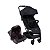 Carrinho Com Bebê Conforto Travel System Yupi Preto Voyage - Imagem 1
