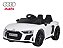 Mini Carro Elétrico Infantil Audi R8 Spyder Branco 12V com Luzes e Som Importway BW123BR - Imagem 1
