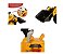 Mini Trator Escavadeira Elétrico Infantil 12V Amarelo Importway BW081AM - Imagem 5