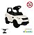 Mini Carro Elétrico Infantil Land Rover Discovery 6V Branco Importway BW080BR - Imagem 4