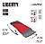 Kit Nautika Saco de Domir Liberty Preto e Vermelho + Colchonete Autoinflável Smart Verde - Imagem 4