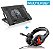 Kit Fone Headset Gamer PH101 Vermelho + Base Cooler Vertical para Notebook AC166 Multilaser - Imagem 8