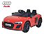 Mini Carro Elétrico Infantil Audi R8 Spyder Vermelho 12V com Luzes e Som Importway - Imagem 1