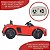 Mini Carro Elétrico Infantil Audi R8 Spyder Vermelho 12V com Luzes e Som Importway - Imagem 5