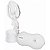 Nebulizador Inalador compressor G-Tech Compact DC2 branco - Imagem 2