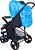 Carrinho Urban Rodas Grandes Baby Azul Baby Style - Imagem 5
