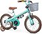 Bicicleta Infantil Aro 16 Antonella Girl Verde Nathor - Imagem 1