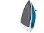 Ferro de passar a vapor Mallory Jupiter cor branco e azul com base antiaderente 110V - Imagem 4