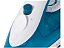 Ferro de passar a vapor Mallory Jupiter cor branco e azul com base antiaderente 220V - Imagem 7