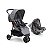 Carrinho Travel System Delta Duo Pro Cinza Mescla Voyage CAX00680 Dorel - Imagem 1