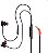 Fone Gamer Intra Auricular Gamer JBL Quantum 50 Preto JBLQUANTUM50BLK - Imagem 2
