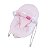 Cadeira de Descanso Vibratória com Cinto Listras Rosa Mastela WL6701-P Ibimboo - Imagem 1
