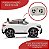 Mini Carro Elétrico Infantil Mercedes Benz GLC Coupe Concept Branco 12V Importway BW177BR - Imagem 5