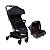 Carrinho Com Bebê Conforto Travel System Yupi Duo Pro Preto Voyage CAX00685 - Imagem 1