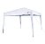 Gazebo Articulado Trixx Nautika NTK de 3x3 Com Estrutura de Treliça Branco 352000-BC - Imagem 1