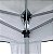 Gazebo Articulado Trixx Nautika NTK de 3x3 Com Estrutura de Treliça Branco 352000-BC - Imagem 4