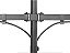 Suporte ELG T1224N de mesa para TV/Monitor de 17" até 32" preto - Imagem 4