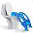 Redutor de Assento Multilaser com Escada Step Potty Azul Multikids Baby BB051 - Imagem 2