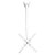 Suporte de Teto para TV LED, LCD, Plasma, 3D e Smart TV 10” a 55" SBRP150B Brasforma - Imagem 1
