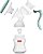Extrator de Leite Materno Multilaser Manual Branco/Verde Fisher Price BB321 - Imagem 6