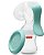 Extrator de Leite Materno Multilaser Manual Branco/Verde Fisher Price BB321 - Imagem 1