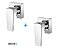 Kit Docol 2 Acabamentos Registro Base 1/2", 3/4" a 1" Lift 00804706 - Imagem 2