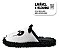 Pantufa Importway Chinelo Panda Preto e Branco 36/37 IWPPBR3637 - Imagem 2