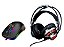 Kit ELG Mouse Gamer Death Chroma 4800dpi Preto + Headset Gamer HGSS71 - Imagem 1