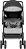 Carrinho de Bebê Tutti Baby Joy II Preto e Cinza 10.014.008 - Imagem 3