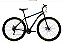 Bicicleta Colli Cazelle Roma Aro 29 Quadro 18'' Freio à disco 21M Preto Azul e Amarelo 3442-0125D - Imagem 1