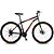 Bicicleta Colli Cazelle Roma Aro 29 Quadro 18'' Freio à disco 21M Preto Vermelho Amarelo 3442-0126D - Imagem 1