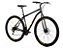 Bicicleta Colli Cazelle Roma Aro 29 Quadro 18'' Freio à disco 21M Preto Vermelho Amarelo 3442-0126D - Imagem 2