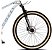 Kit Colli Bicicleta Colli Allure Premium Aro 29 Quadro 17'' Branco 1617S-0100D + Camisa Ciclista - Imagem 6