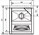 Tanque Reto Docol 44x51,5x26 Alto Brilho 23L 17048CH - Imagem 2