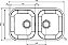 Cuba Dupla Docol Spice Vertical 71,5x40x18 Alto Brilho 17018CH - Imagem 2