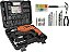 Kit Furadeira Impacto 550w HD555K88-B2 Black+Decker Com 82 Acessorios 220v - Imagem 5